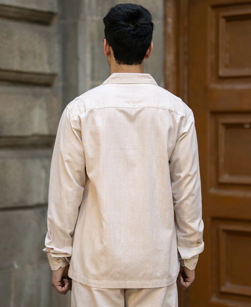 Beige Linen Lightweight Co-Ord Set - Image 7