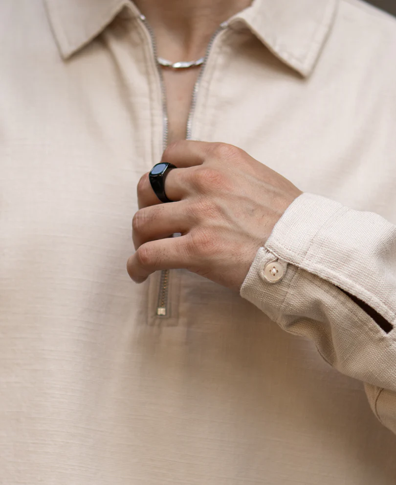 Beige Structured Cord Set - Image 5