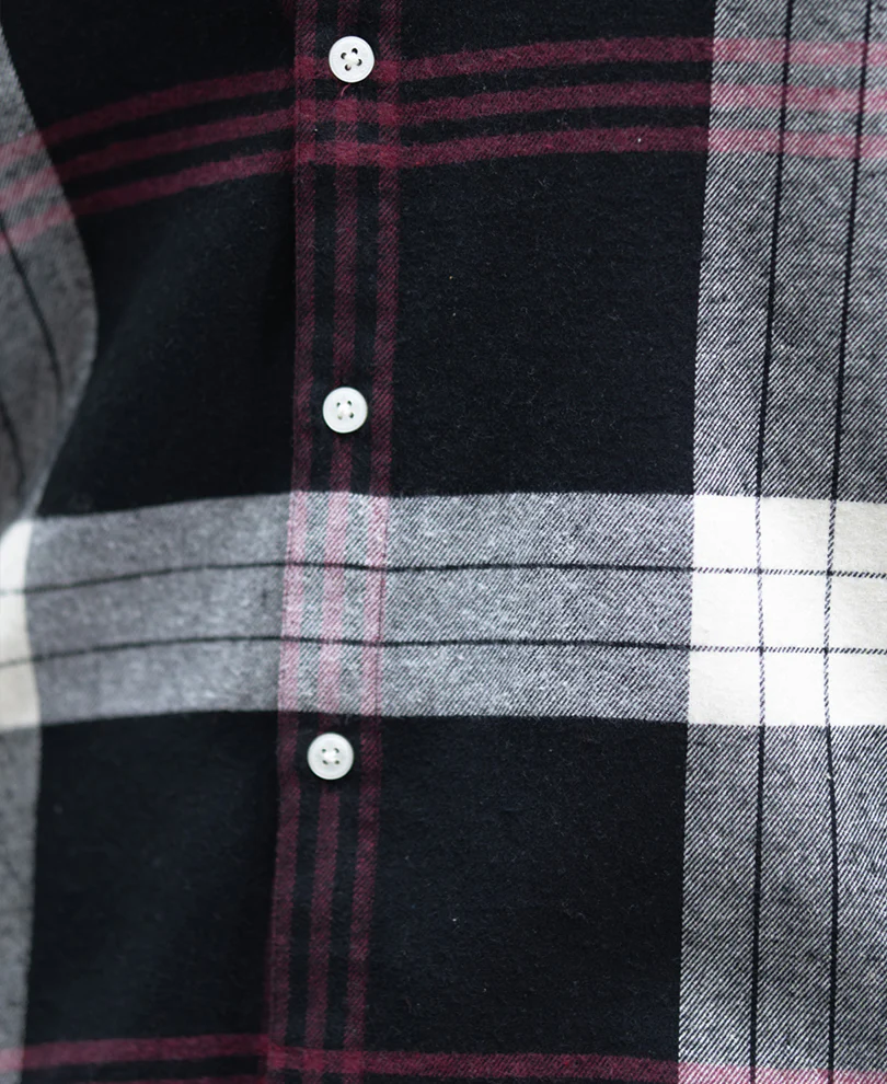Black Checks Button Down Shirt - Image 4