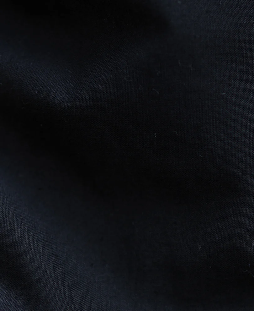 Black Embroidered Lightweight Shirt - Image 5