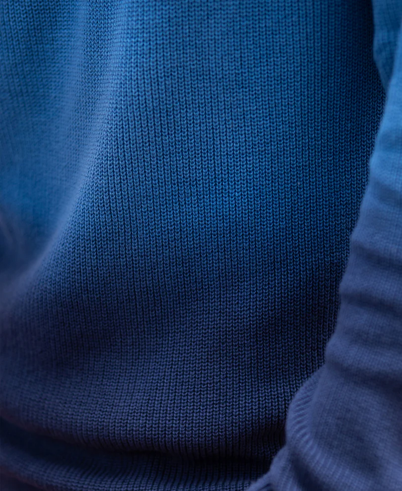 Blue Ombre Sweater 100% Cotton - Image 4