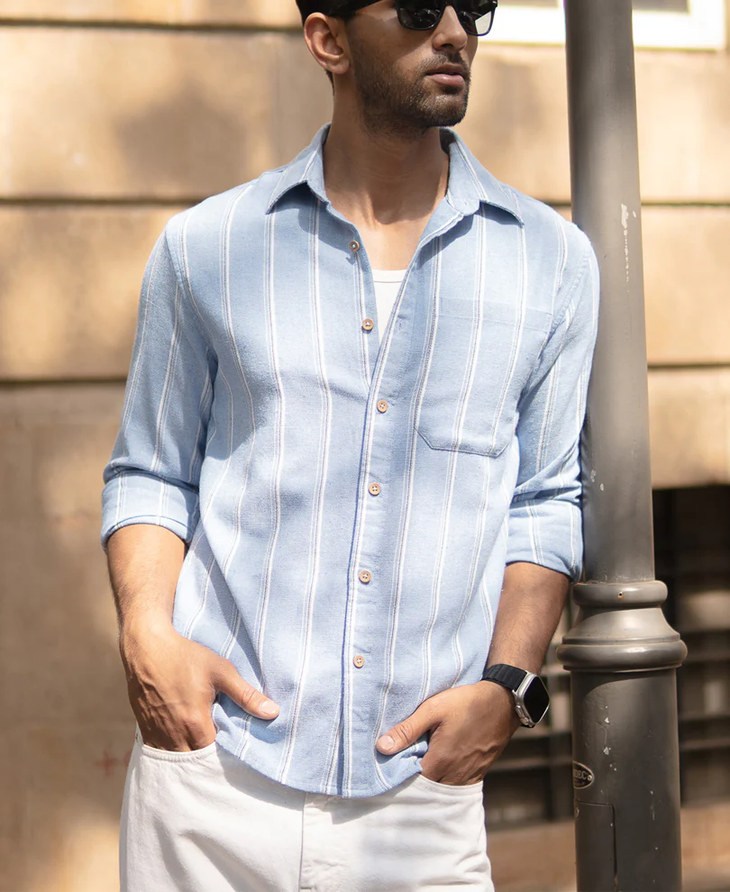Blue Striped Shirt - Image 2