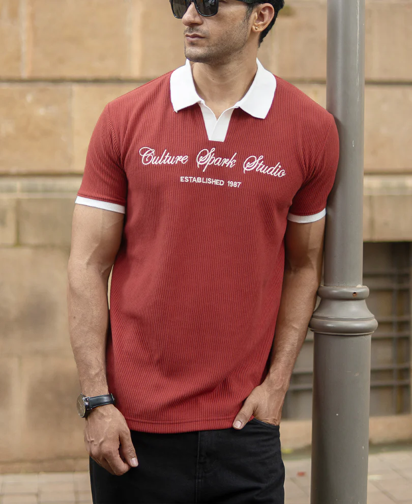 Brick Embroidered T-Shirt - Image 2