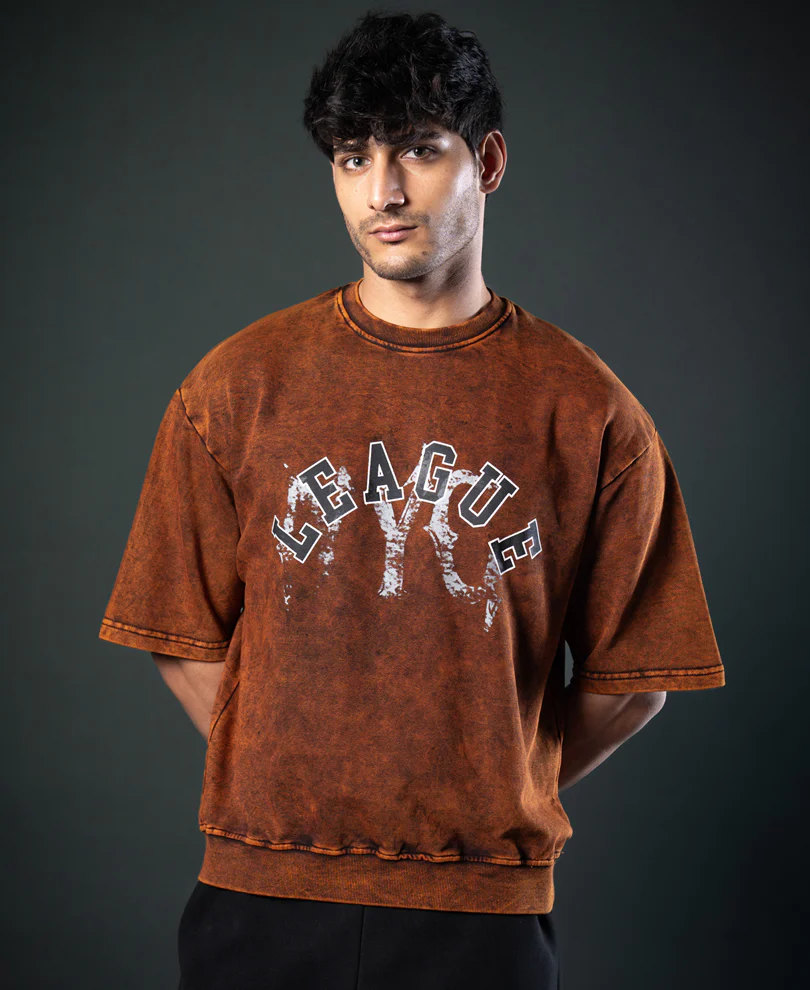Brown Graphic T-Shirt 100% Cotton - Image 3