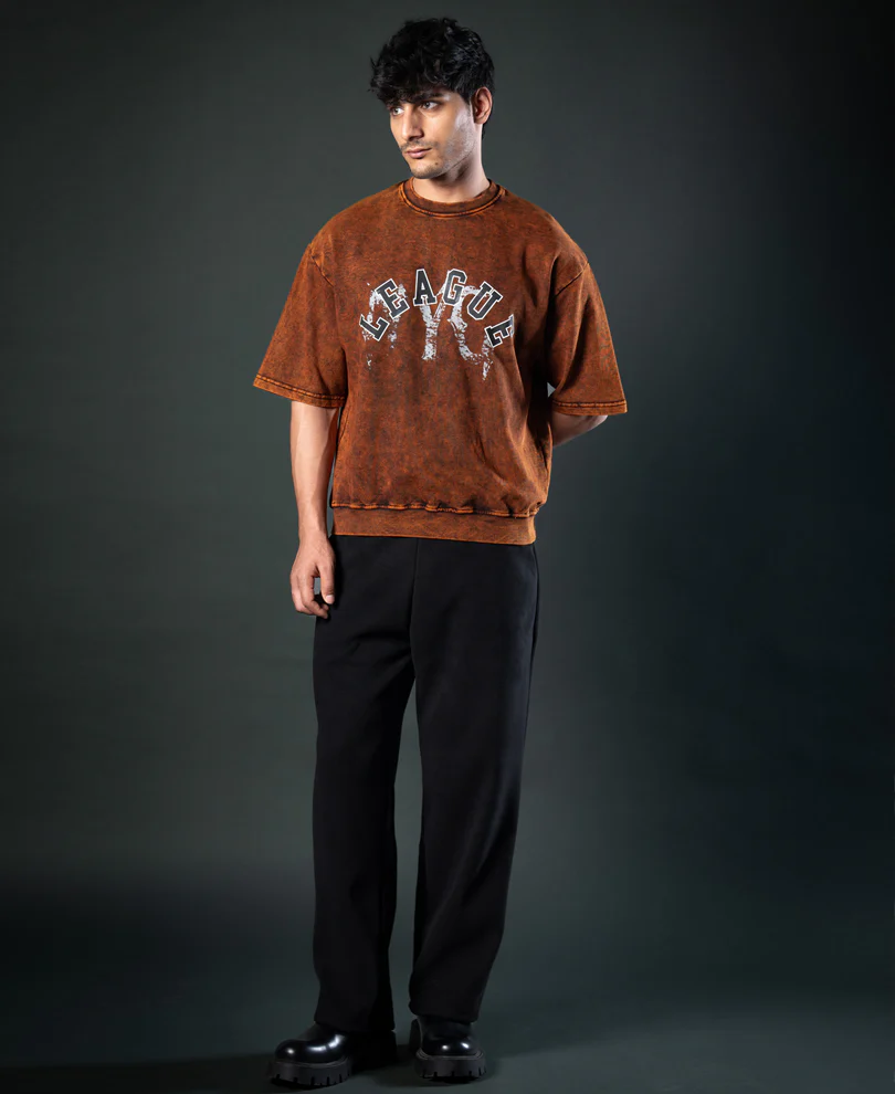 Brown Graphic T-Shirt 100% Cotton - Image 7