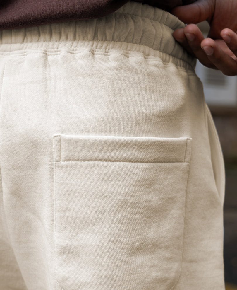 Cream Baggy Trackpant - Image 5