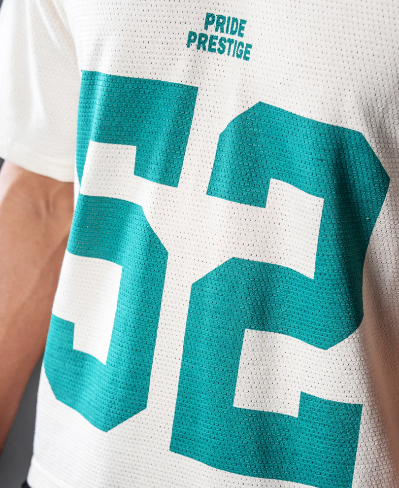 Cream Cotton Jersey T-Shirt - Image 5