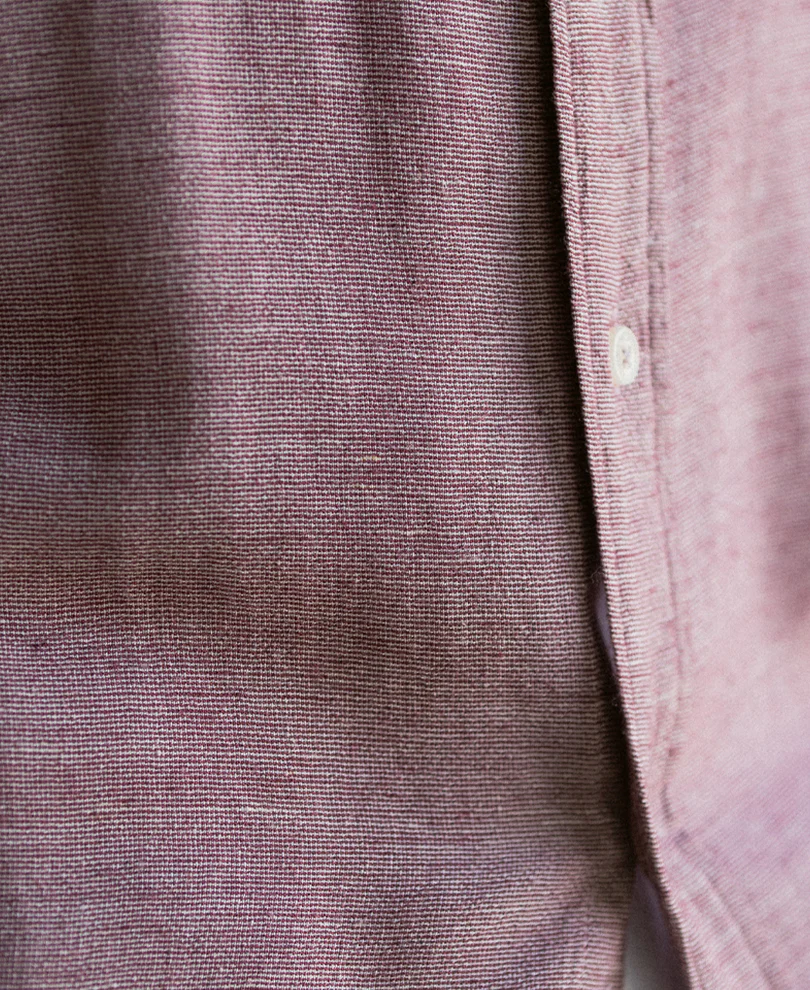 Dark Onion Linen Blend Shirt - Image 4