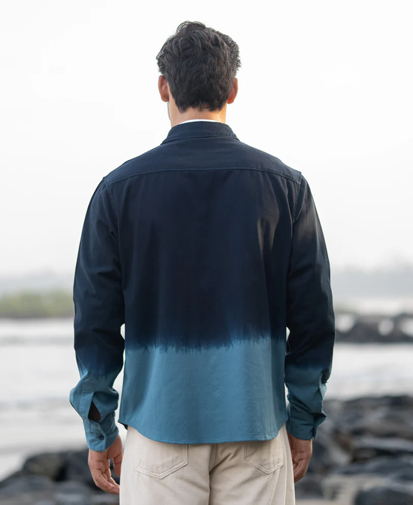Dark Sky Structured Cargo Overshirt 100% Cotton - Image 6