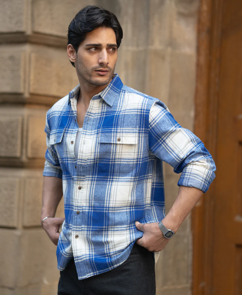 Royal Brushed checks shirt - Image 2