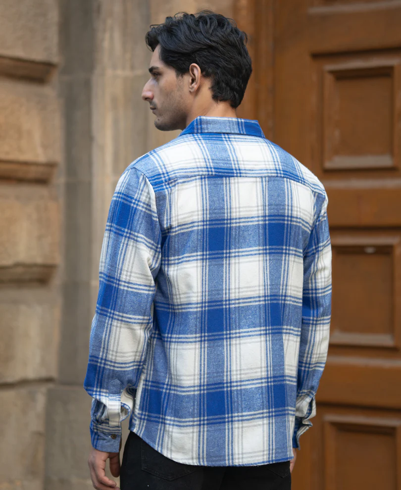 Royal Brushed checks shirt - Image 6