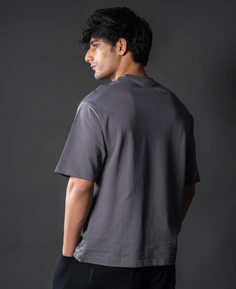 Grey Angel Grunge T-Shirt 100% Cotton - Image 6