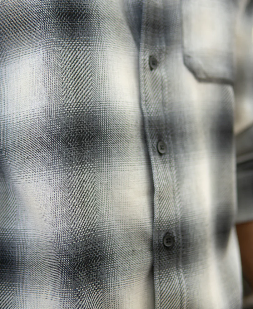 Grey Checks Button Down Shirt - Image 3