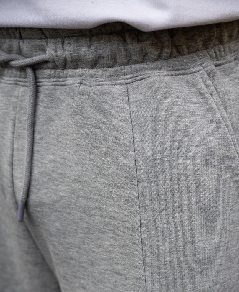 Grey Melange Baggy Trackpant - Image 6
