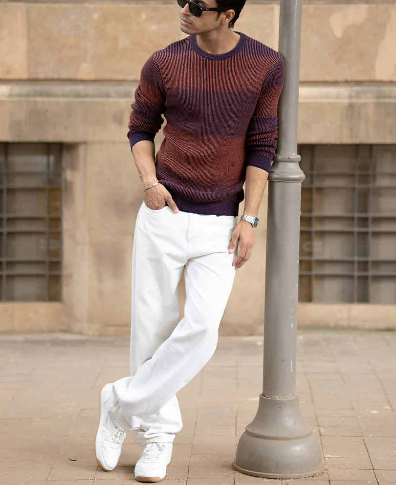 Multicolour Knitted T-Shirt 100% Cotton - Image 6
