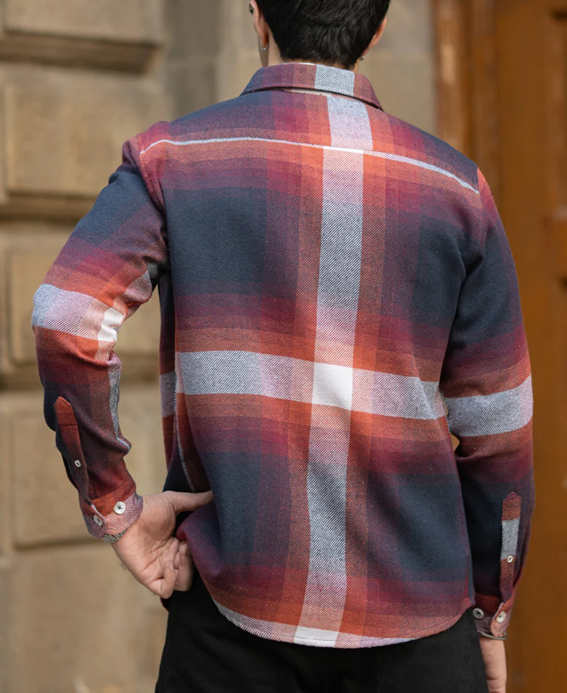 Multicolour Macro Checks Shirt - Image 7