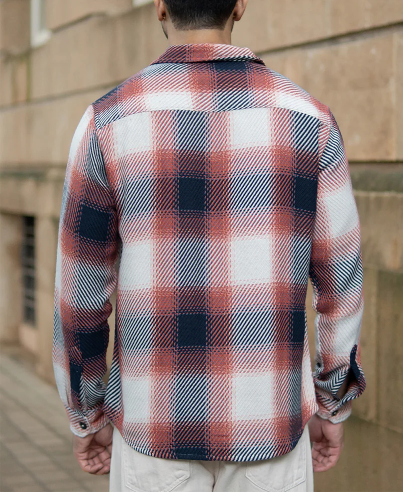 Multicolour Twill Checks Shirt - Image 5