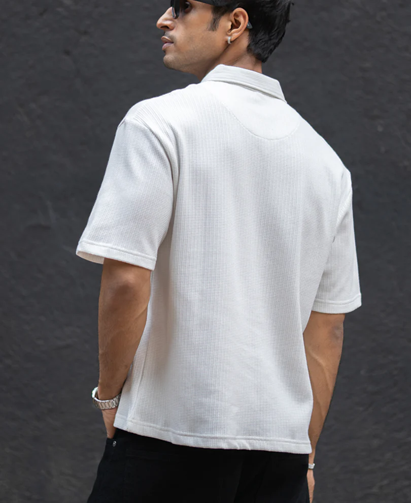 Off-White Applique Polo T-Shirt - Image 6