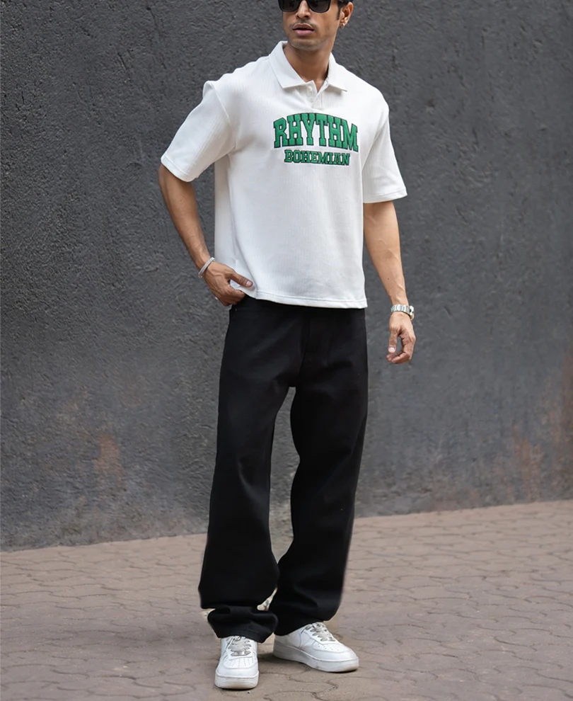 Off-White Applique Polo T-Shirt - Image 7