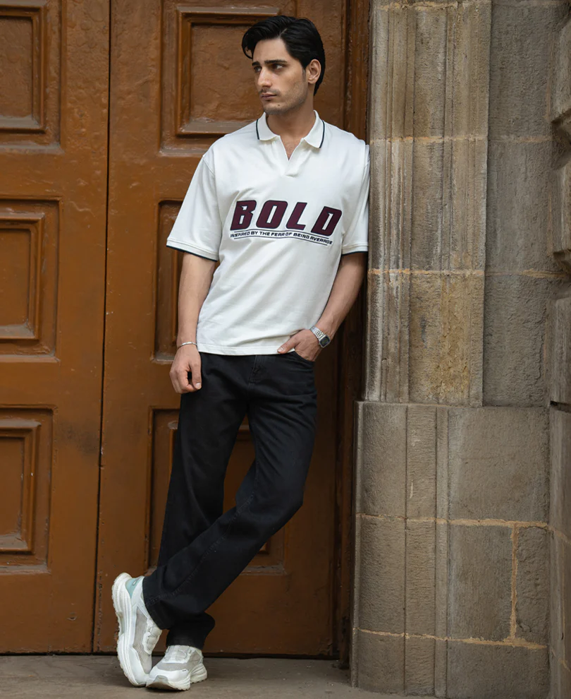 Off-White Applique T-Shirt 100% Cotton - Image 6