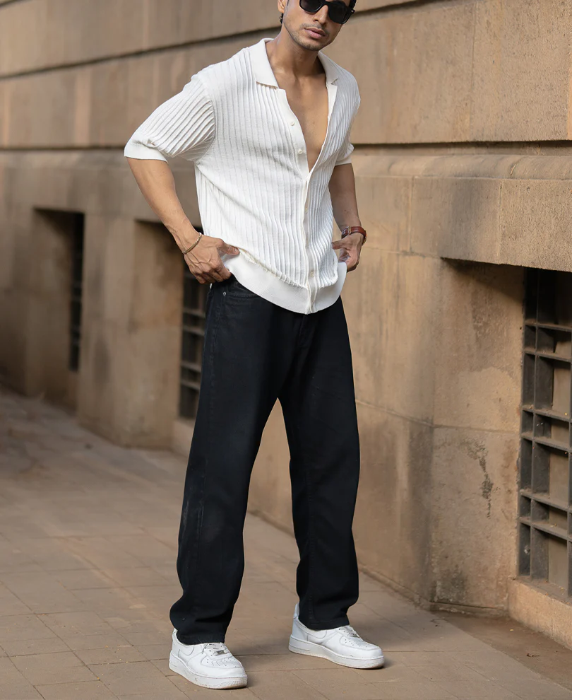 White Knit Shirt - Image 6