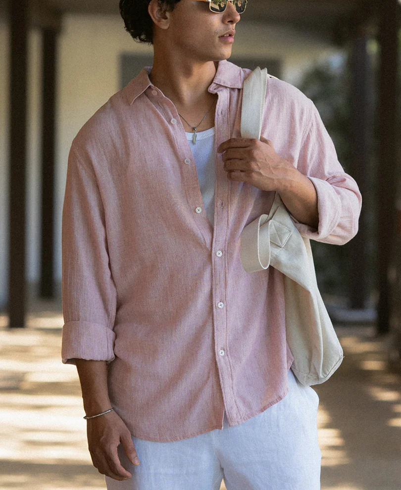 Onion Linen Blend Structured Shirt - Image 2