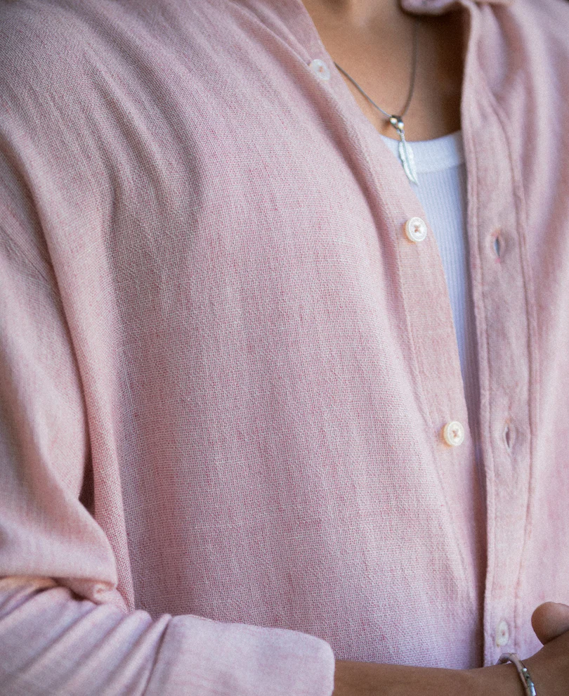 Onion Linen Blend Structured Shirt - Image 4