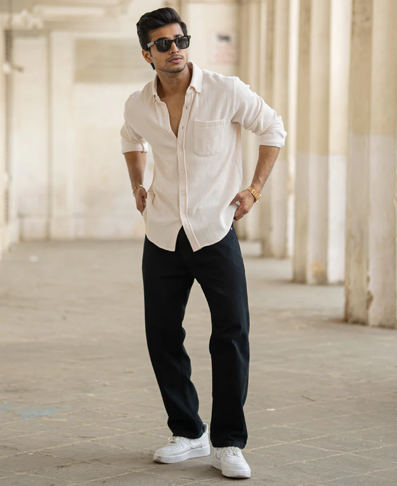 Regular Fit Full Sleeve Shirt - Image 5