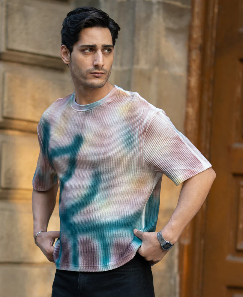 Spray Print Graffiti T-Shirt - Image 3