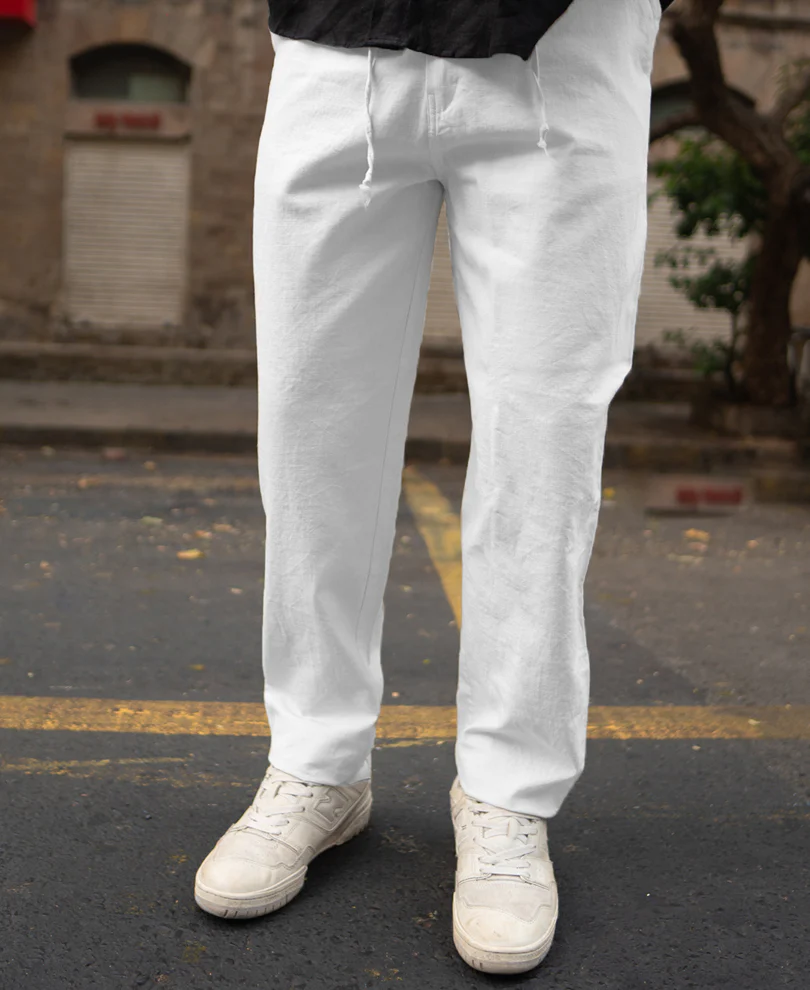 White Pant 100% Cotton - Image 2