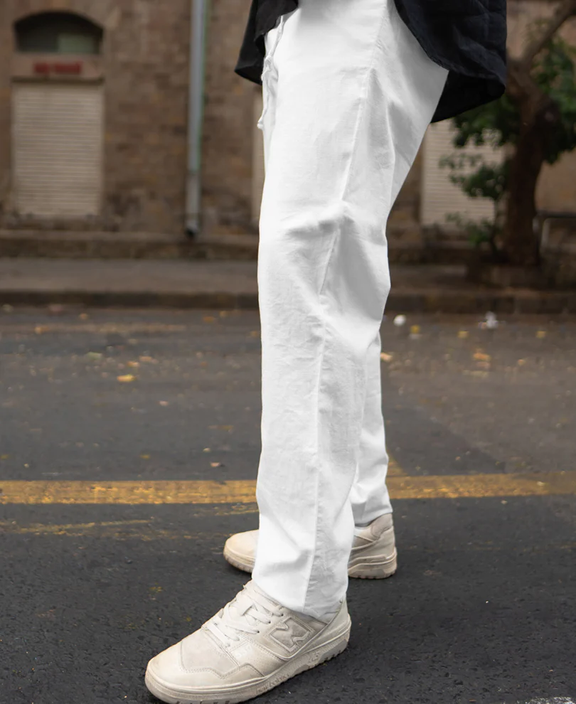 White Pant 100% Cotton - Image 3