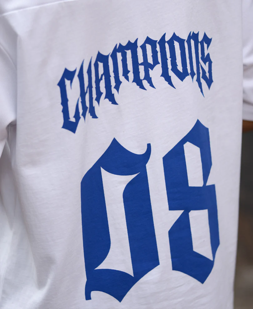 White Printed Jersey T-Shirt - Image 3